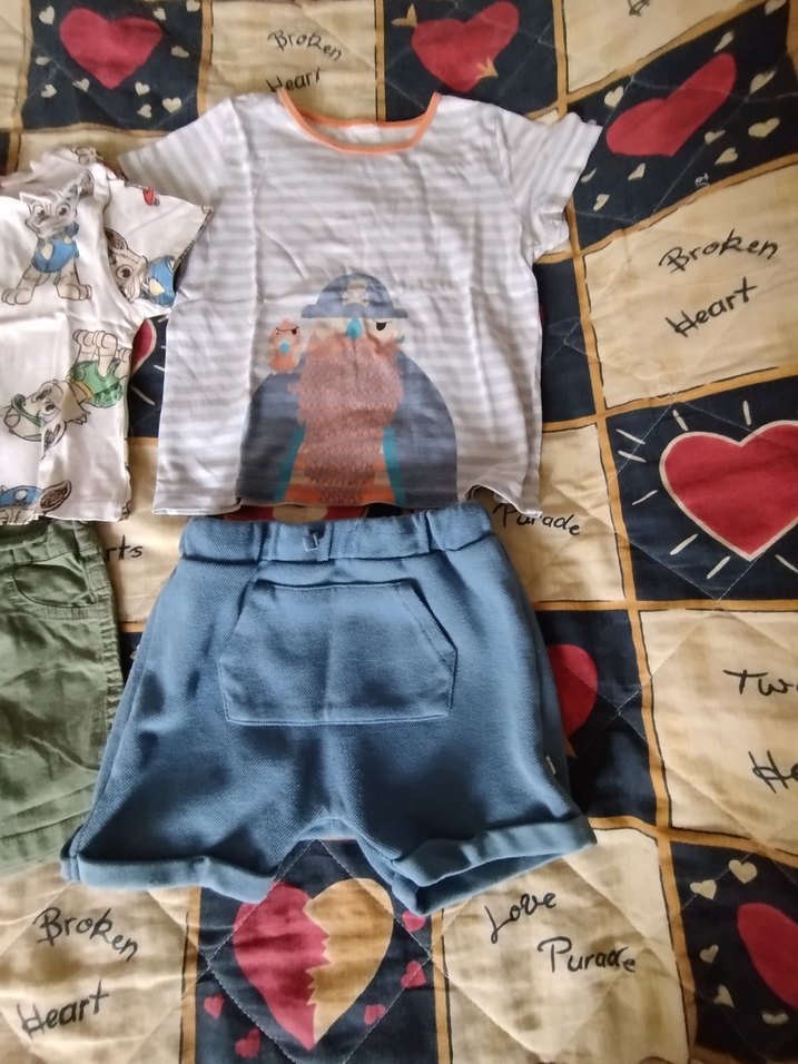 Gri Düğmeli Uzun Kollu Bebek Takımı karışık marka çocuk kıyafet - Görsel 5