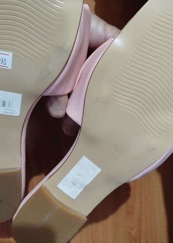 Beyaz Tokalı Kadın Terlik tek fiyatı 3 adet fiyat 450 - Görsel 9