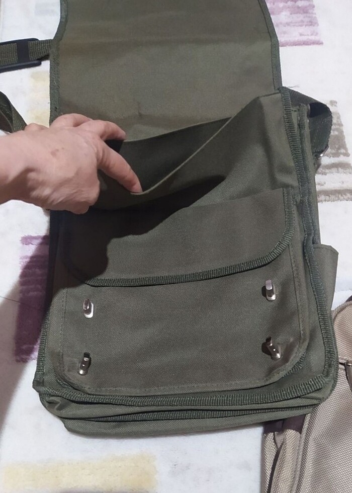 İsterseniz okul isterseniz leptop çantası isterseniz evrak - Görsel 4