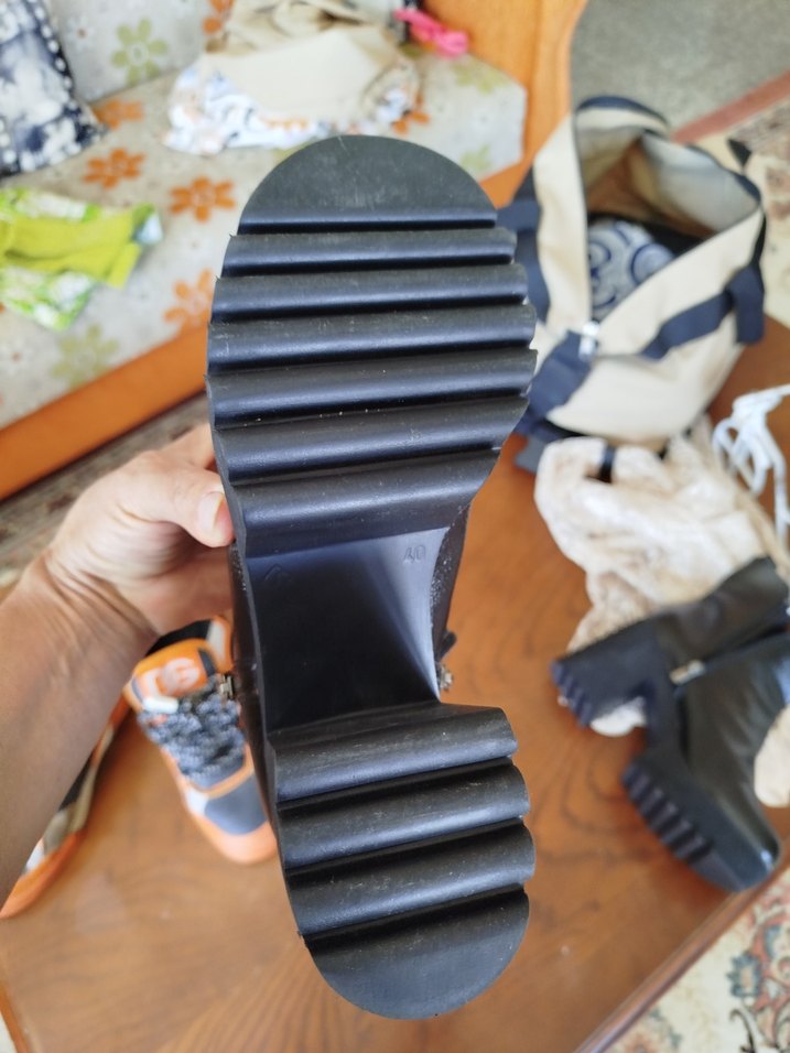 fiyat uygun sorunsuz Siyah Deri Kadın topuklu dar kalıp 39 olur - Görsel 4