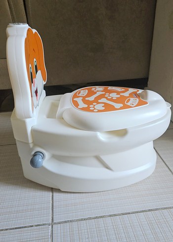 Renkli Köpek Figürlü Çocuk Lazımlığı - Görsel 3