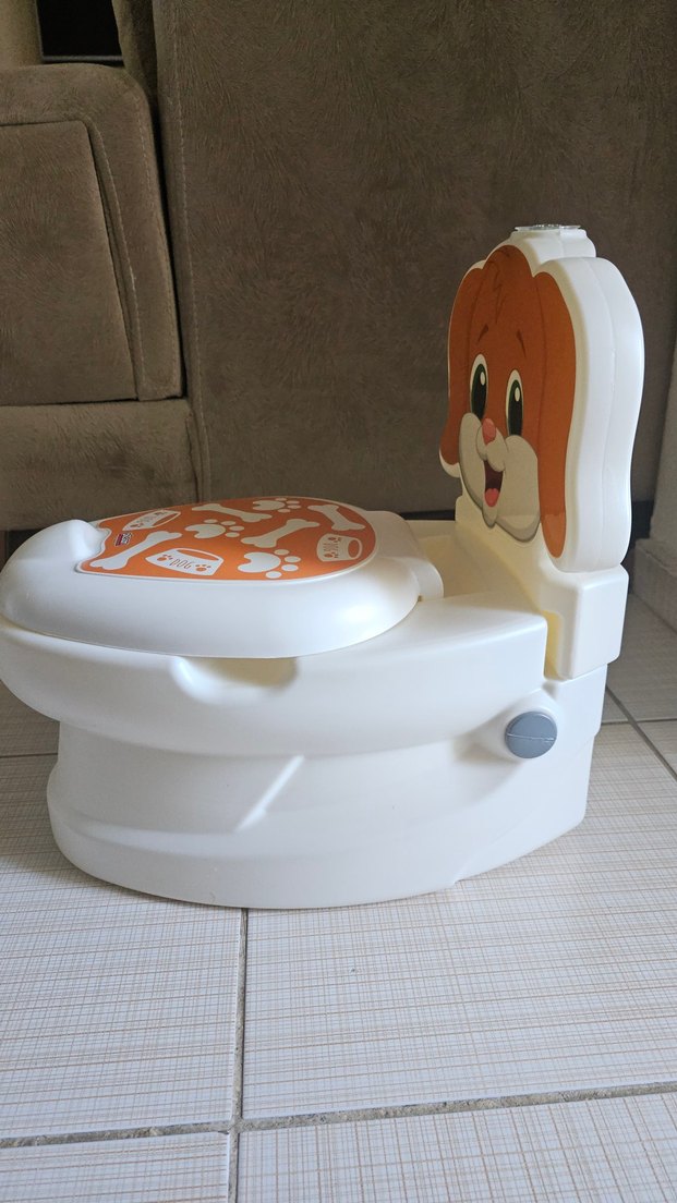 Renkli Köpek Figürlü Çocuk Lazımlığı - Görsel 5