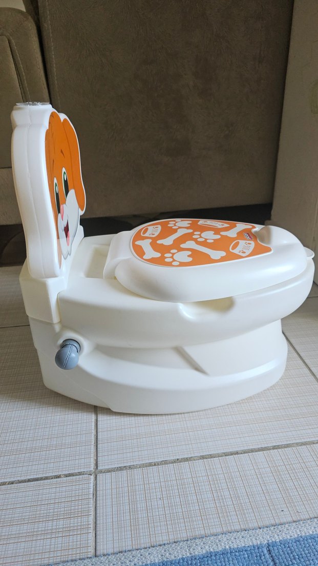 Renkli Köpek Figürlü Çocuk Lazımlığı - Görsel 3