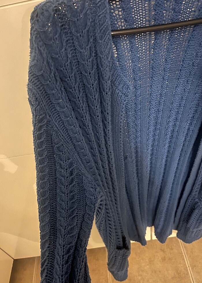 EL YAPIMI ÖRGÜ HIRKA - Görsel 2