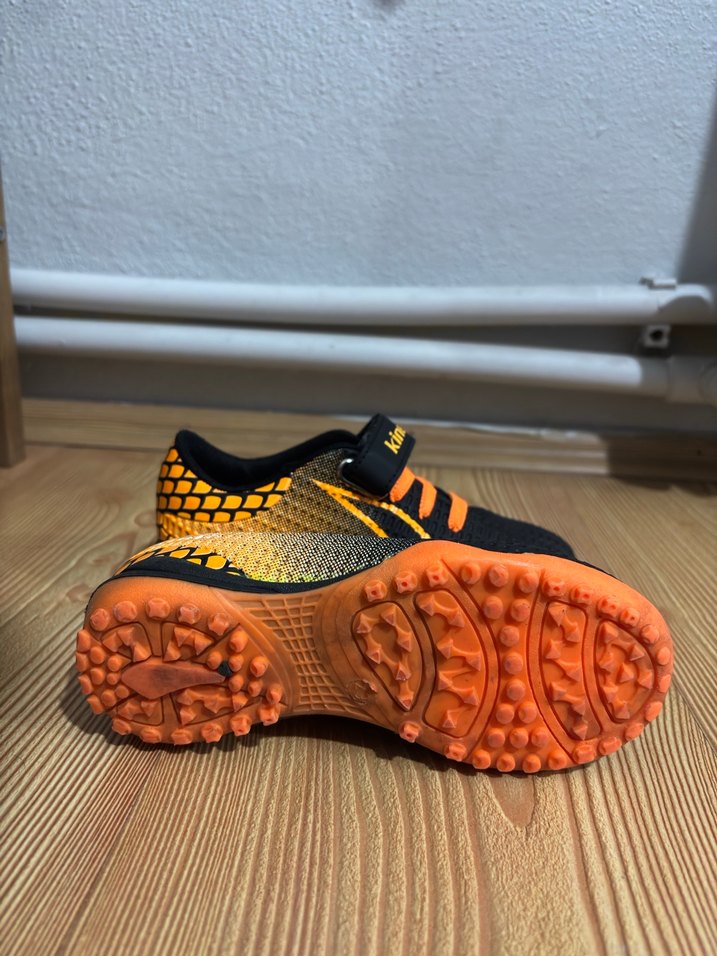 Kinetix Turuncu Yılan Desenli Erkek Çocuk Spor Krampon - Görsel 5