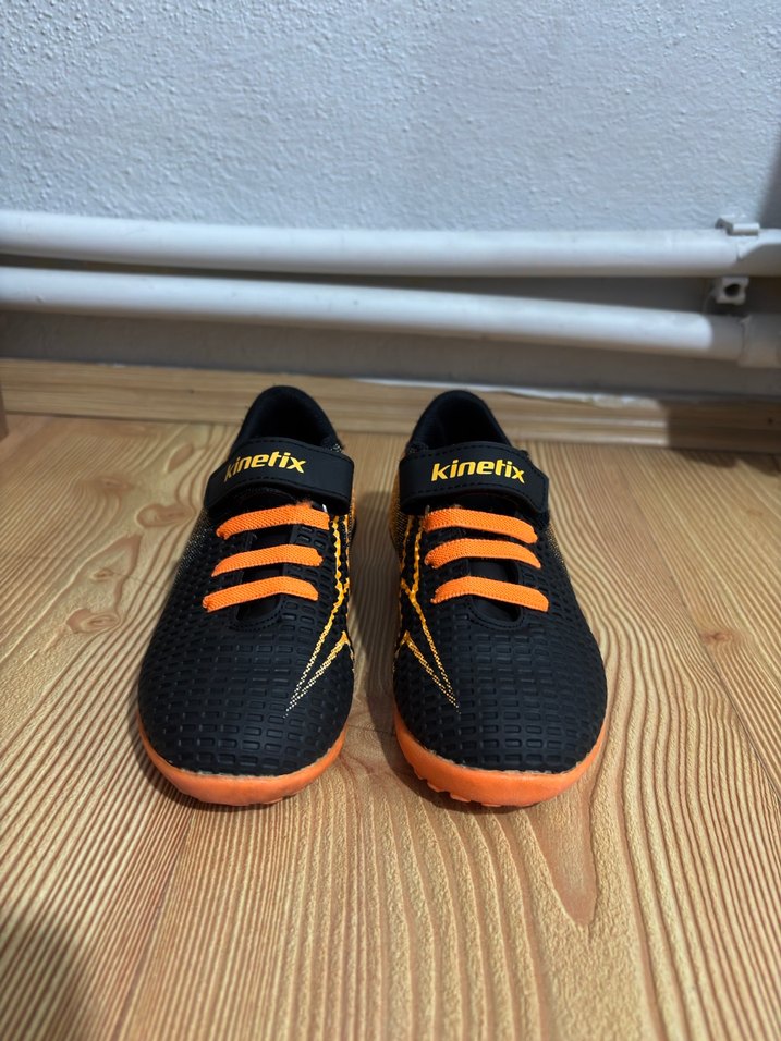 Kinetix Turuncu Yılan Desenli Erkek Çocuk Spor Krampon - Görsel 2