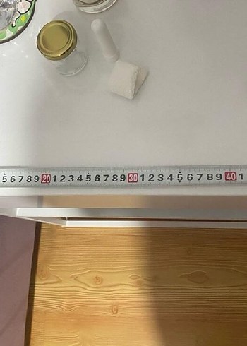 Trendyol Beyaz Komodin - Görsel 7