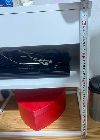 Trendyol Beyaz Komodin - Görsel 6