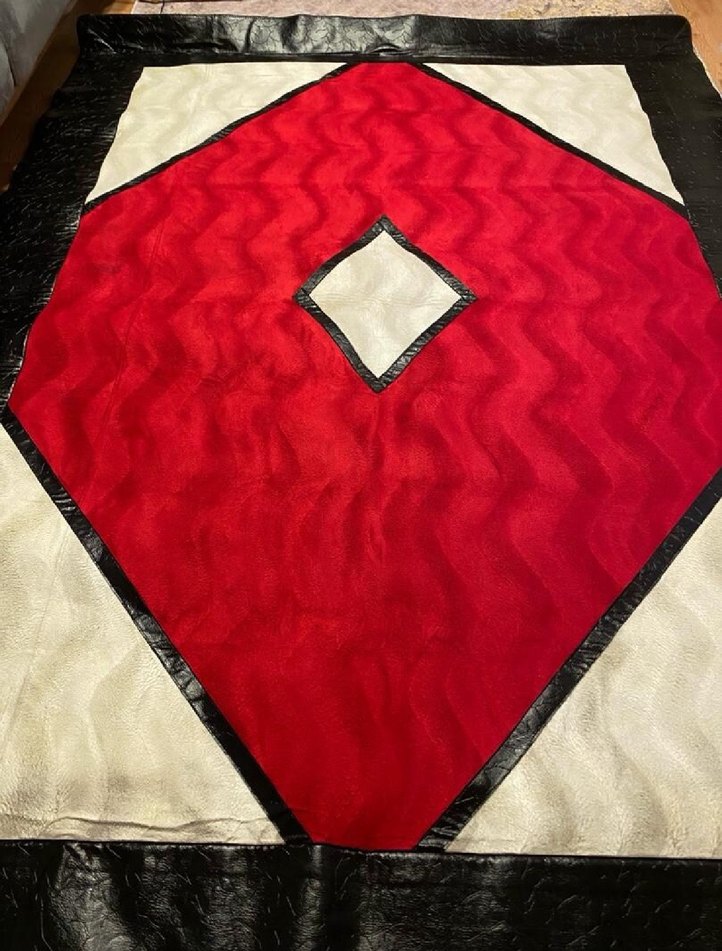 Deri salon halısı - Görsel 2