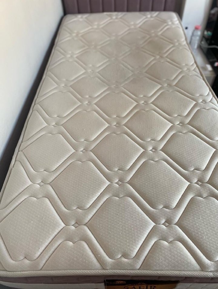 Tek kişilik yatak ve baza - Görsel 2