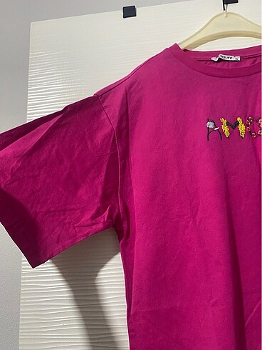 xl Beden Pembe tshirt