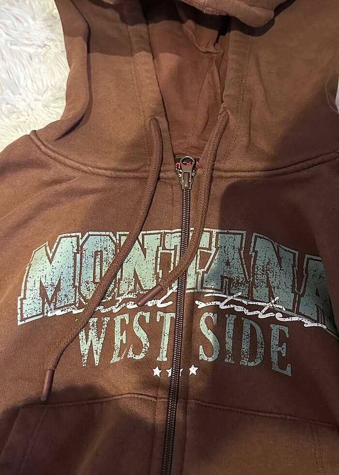 kahve rengi hırka - Görsel 2