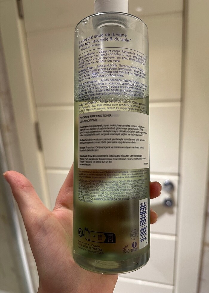 caudalie tonik - Görsel 3