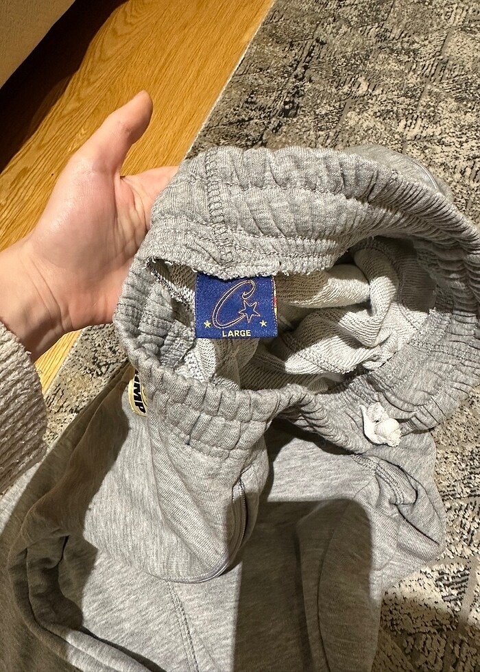 gri eşofman erkek - Görsel 3