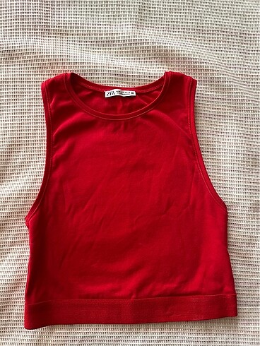 Zara halter yaka crop