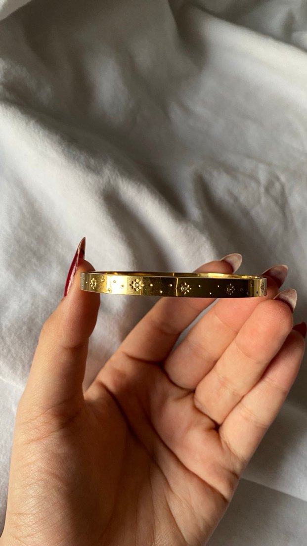 Çelik kelepçe bileklik - Görsel 4