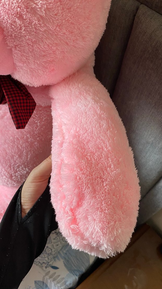 Pembe Peluş Oyuncak Ayı - Görsel 5