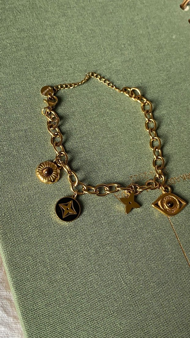 Charm çelik bileklik - Görsel 2