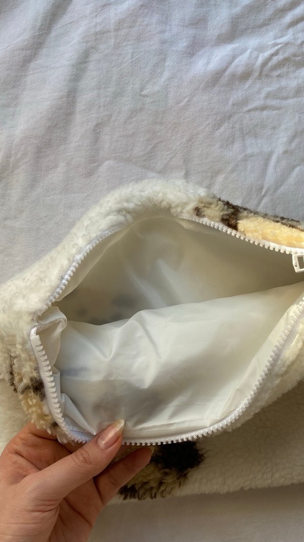 Peluş ayicik desen çanta - Görsel 5