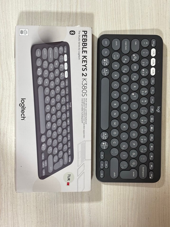 Logitech Pebble Klavye ve Fare Set 2. Nesil - Görsel 2