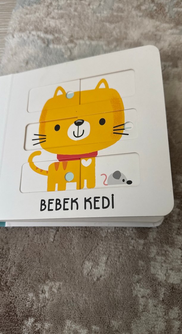 Kaydırmalı Bulmaca Kitabı - Bebek Hayvanlar - Görsel 2