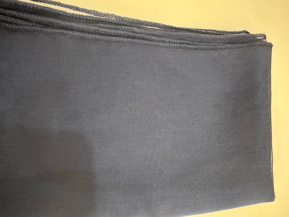 Lacivert şifon şal - Görsel 3