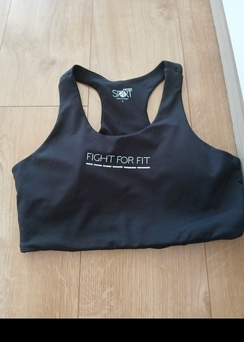 Siyah Kadın Spor Atlet Velcro Detaylı - Görsel 3