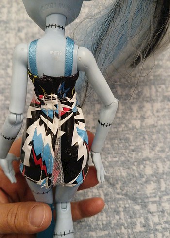 monster hıgh  neon frankıe Steın bebek - Görsel 8