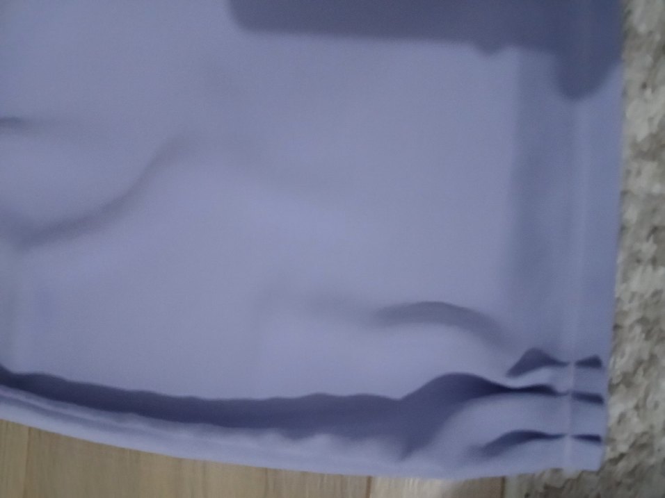 lila  Uzun Salaş Drapeli Etek - Görsel 5