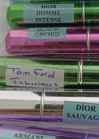 Dior, Tom Ford, Armani Parfüm Seti TEMSİLİ FİYAT