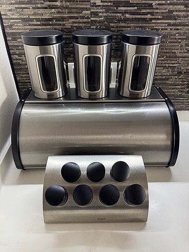 Brabantia Ekmeklik Kavanoz Baharatlık