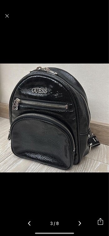  Beden Guess Siyah Sırt Çantası