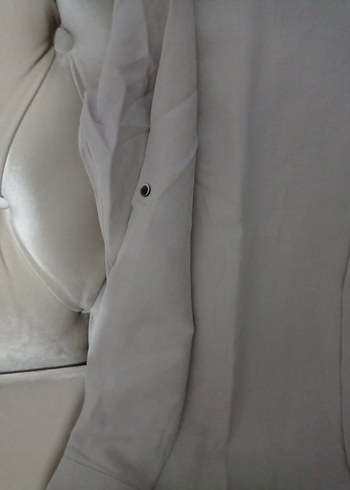 Beyaz Kısa Kollu Keten Erkek Gömlek - Görsel 4