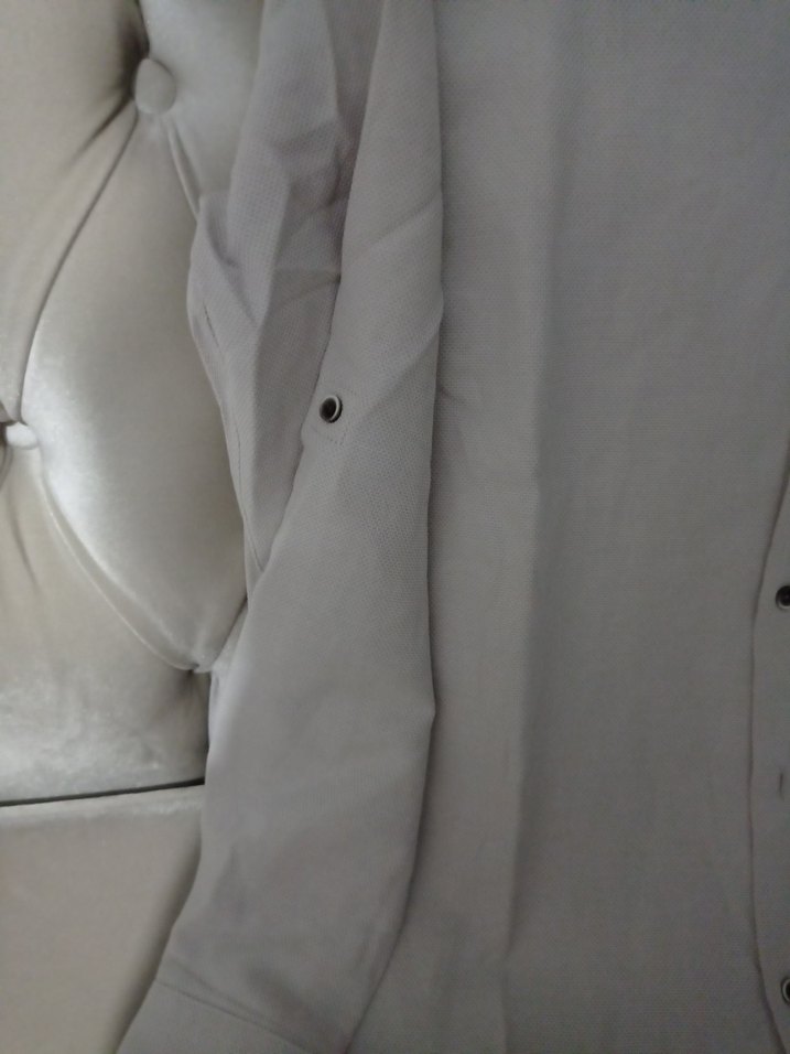 Beyaz Kısa Kollu Keten Erkek Gömlek - Görsel 4