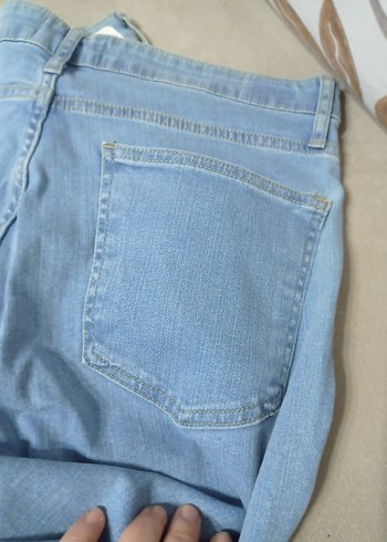 750 Fit Slim Mavi Kadın Denim Pantolon - Görsel 4