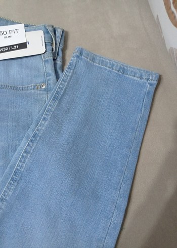 750 Fit Slim Mavi Kadın Denim Pantolon - Görsel 2