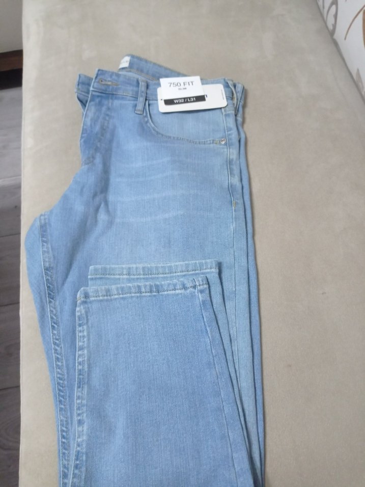 750 Fit Slim Mavi Kadın Denim Pantolon - Görsel 3