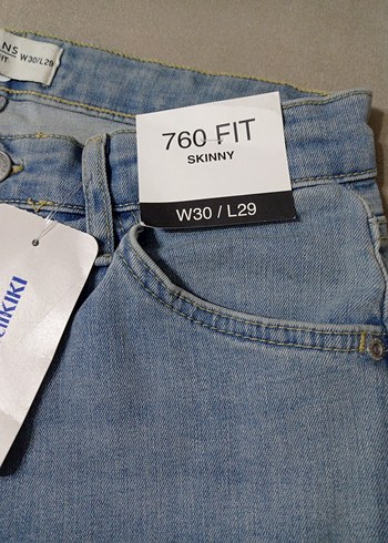 LC Waikiki Mavi Denim Pantolon - Görsel 3