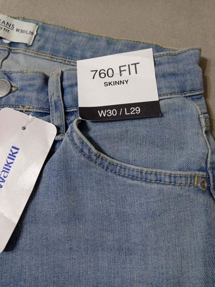 LC Waikiki Mavi  Denim Pantolon - Görsel 3