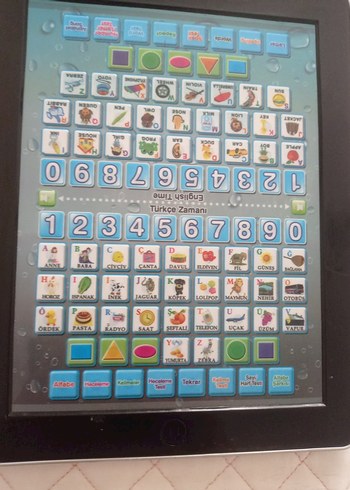 Diğer Çok Renkli Eğitici Tablet Oyuncak