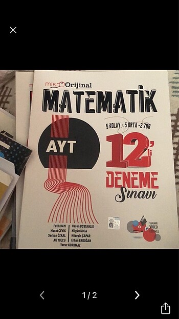 mikro orijinal ayt matematik denemesi