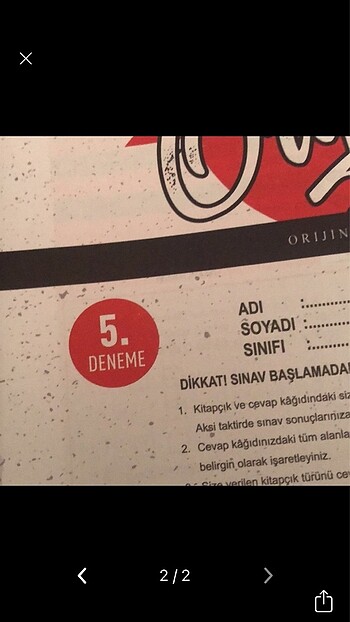 orijinal yayınları tyt matematik denemesi