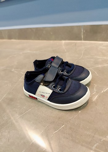U.S. Polo Assn. Erkek Çocuk Mavi Sneaker