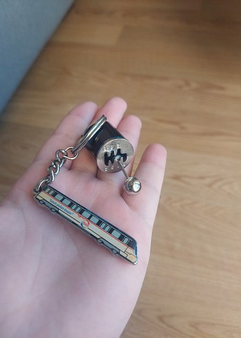 Vintage Vites Şeklinde Kaliteli Anahtarlık - Görsel 3