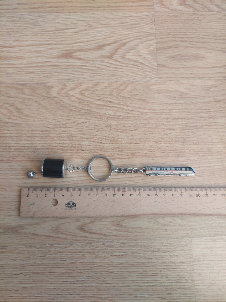 Vintage Vites Şeklinde Kaliteli Anahtarlık - Görsel 2