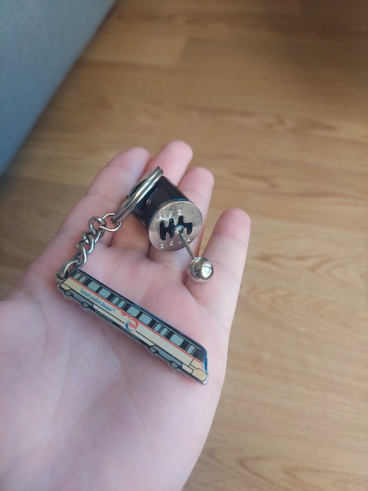 Vintage Vites Şeklinde Kaliteli Anahtarlık - Görsel 3