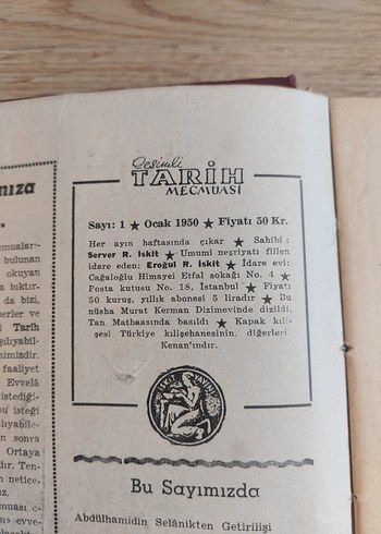 Resimli Tarih Mecmuası 1950 - Görsel 3