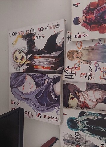 Manga Anime Tokyo Gul ilk 6 cilt 
