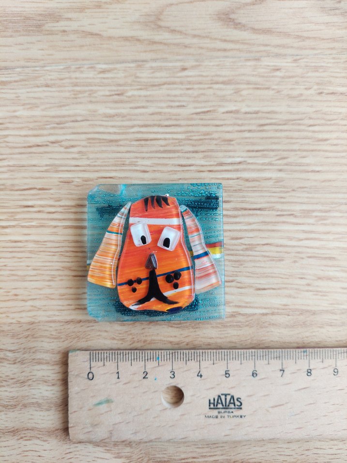 El Yapımı Çok Tatlı Köpek Şekilli Magnet - Görsel 4