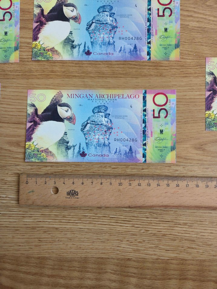 Kanada Anı Kağıdı Kaliteli Yurtdışı Sıfır - Görsel 4